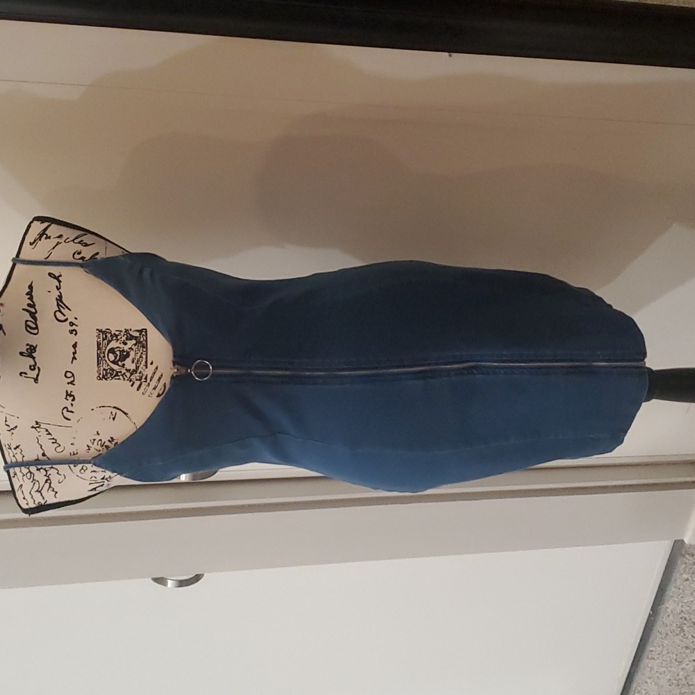 Denim dress